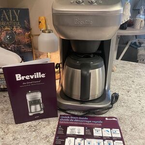 The Breville Grind Control 12-Cup Stainless Steel Coffee Maker